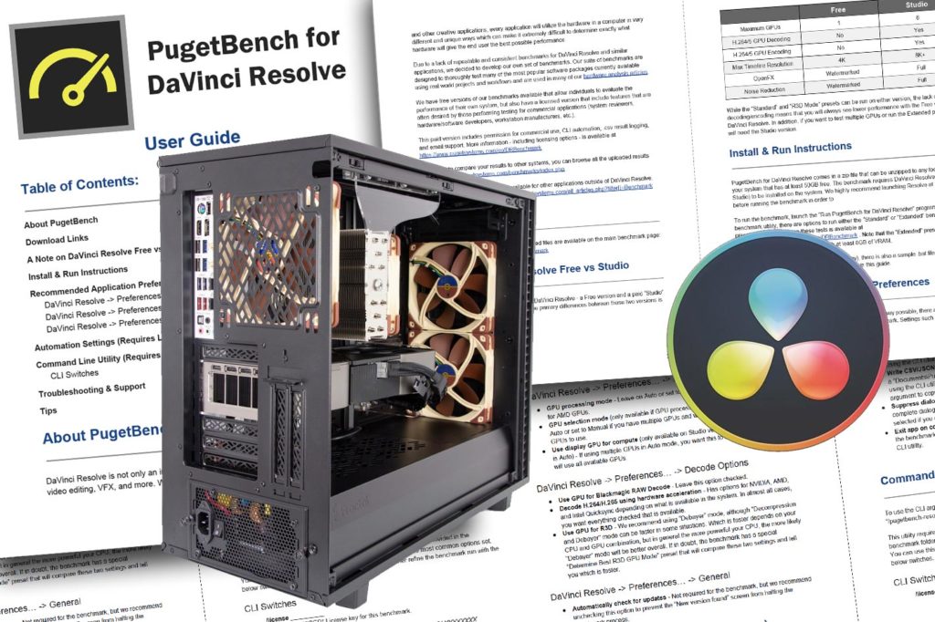 PugetBench for DaVinci Resolve: benchmark your system now! by Jose Antunes  - ProVideo Coalition